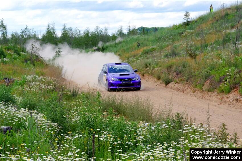 Matt Huuki / Skyler Fountaine Subaru WRX STi on SS4, J5 South.