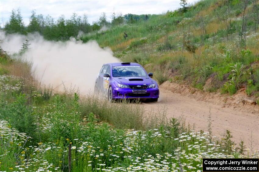 Matt Huuki / Skyler Fountaine Subaru WRX STi on SS4, J5 South.