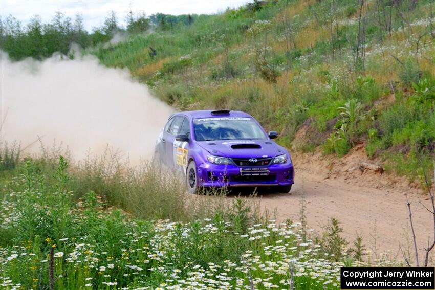 Matt Huuki / Skyler Fountaine Subaru WRX STi on SS4, J5 South.