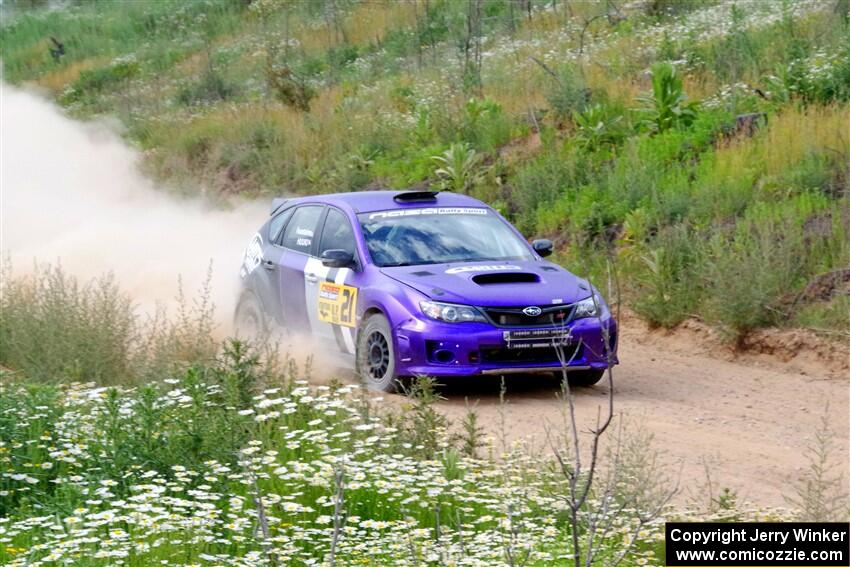 Matt Huuki / Skyler Fountaine Subaru WRX STi on SS4, J5 South.