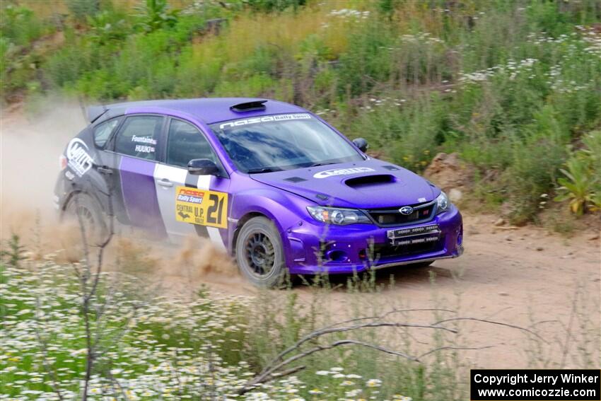 Matt Huuki / Skyler Fountaine Subaru WRX STi on SS4, J5 South.