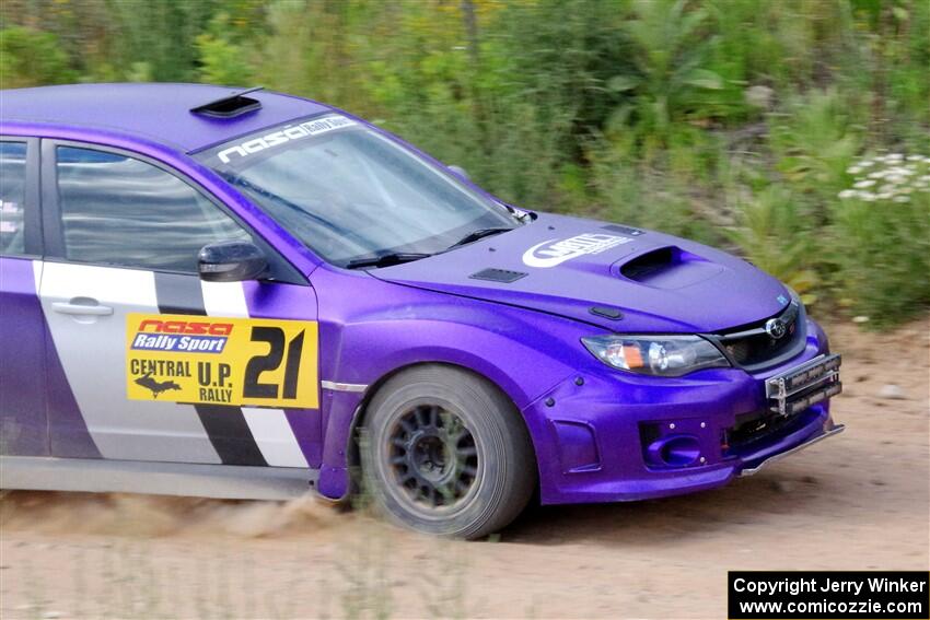 Matt Huuki / Skyler Fountaine Subaru WRX STi on SS4, J5 South.