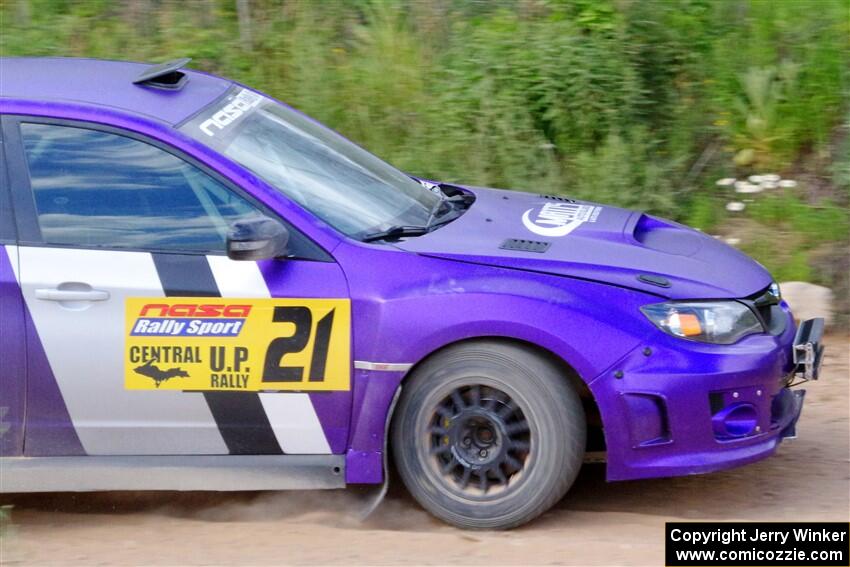 Matt Huuki / Skyler Fountaine Subaru WRX STi on SS4, J5 South.