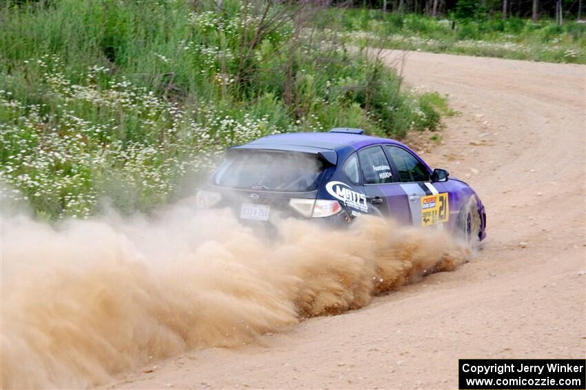 Matt Huuki / Skyler Fountaine Subaru WRX STi on SS4, J5 South.