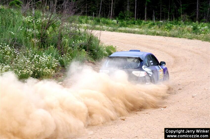 Matt Huuki / Skyler Fountaine Subaru WRX STi on SS4, J5 South.