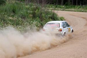 Adam VanDamme / Andrew Herron VW Golf on SS4, J5 South.