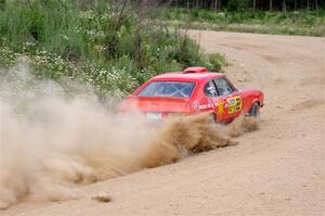 Mike Hurst / Michael Claiborne Ford Capri on SS4, J5 South.