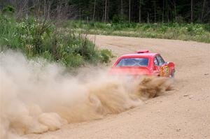 Mike Hurst / Michael Claiborne Ford Capri on SS4, J5 South.