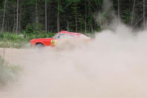 Mike Hurst / Michael Claiborne Ford Capri on SS4, J5 South.