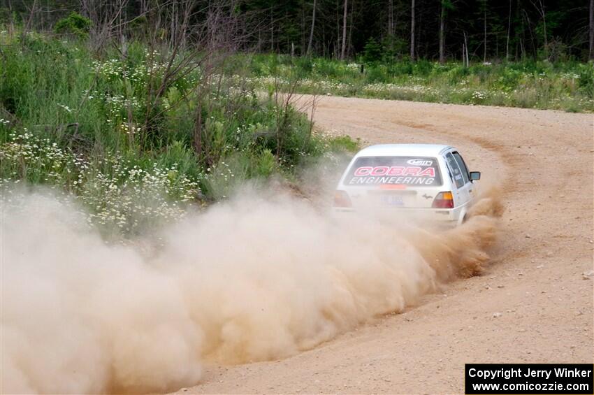 Adam VanDamme / Andrew Herron VW Golf on SS4, J5 South.