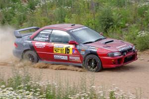 Arin DeMaster / Taylor Kildea Subaru Impreza on SS4, J5 South.