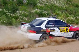 Chris Barribeau / Alex Ferencz Subaru Impreza RS on SS4, J5 South.