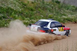 Chris Barribeau / Alex Ferencz Subaru Impreza RS on SS4, J5 South.