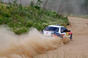 Chris Barribeau / Alex Ferencz Subaru Impreza RS on SS4, J5 South.