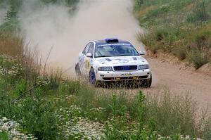 Tim Michel / Bryce Proseus Audi A4 Quattro on SS4, J5 South.