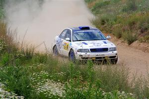 Tim Michel / Bryce Proseus Audi A4 Quattro on SS4, J5 South.