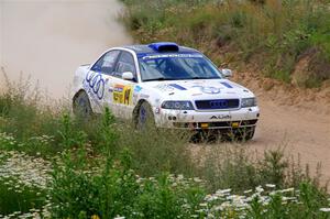 Tim Michel / Bryce Proseus Audi A4 Quattro on SS4, J5 South.