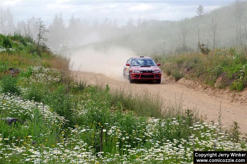 Arin DeMaster / Taylor Kildea Subaru Impreza on SS4, J5 South.