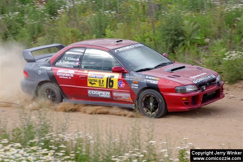 Arin DeMaster / Taylor Kildea Subaru Impreza on SS4, J5 South.