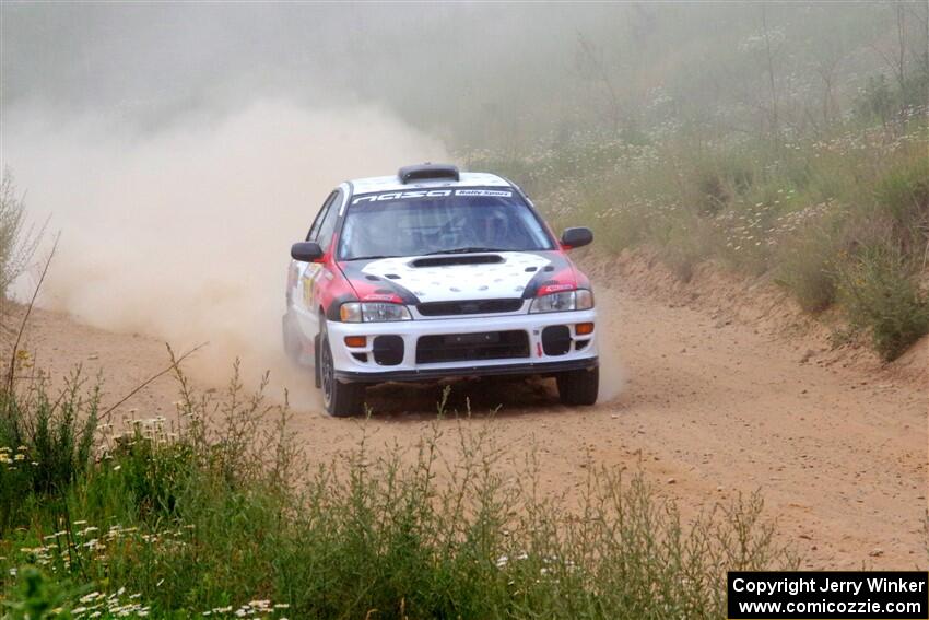 Chris Barribeau / Alex Ferencz Subaru Impreza RS on SS4, J5 South.