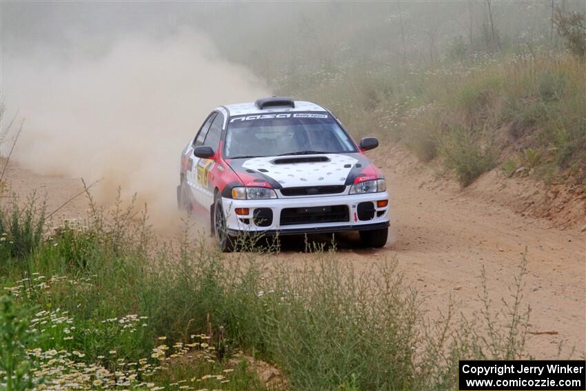 Chris Barribeau / Alex Ferencz Subaru Impreza RS on SS4, J5 South.