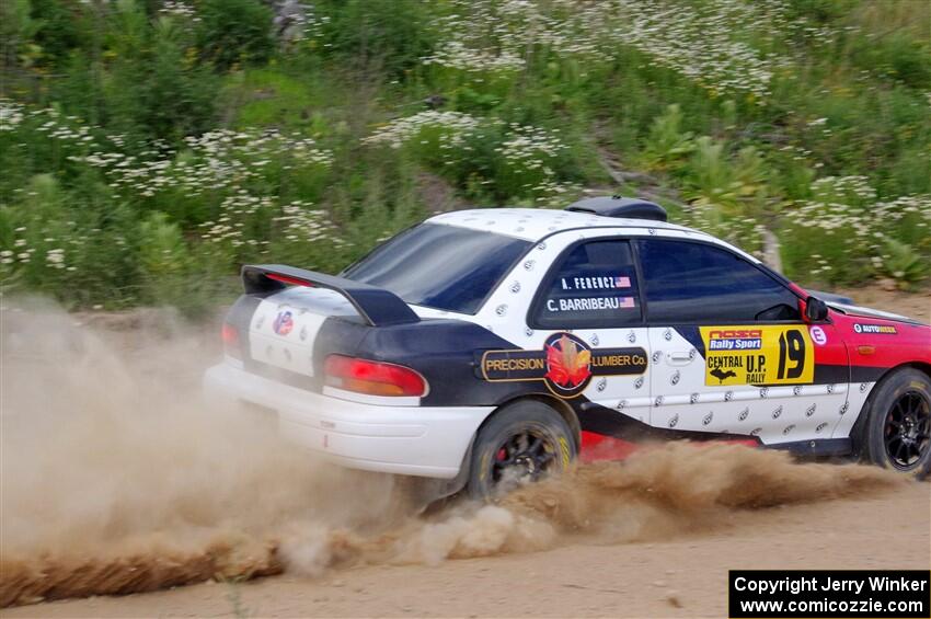 Chris Barribeau / Alex Ferencz Subaru Impreza RS on SS4, J5 South.