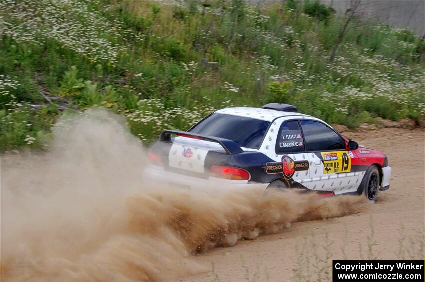 Chris Barribeau / Alex Ferencz Subaru Impreza RS on SS4, J5 South.