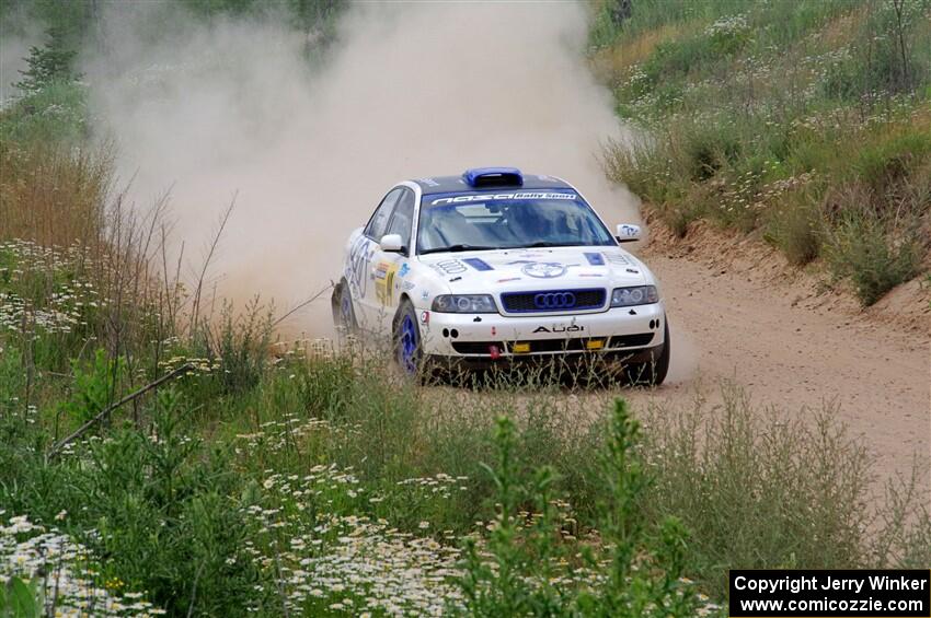 Tim Michel / Bryce Proseus Audi A4 Quattro on SS4, J5 South.