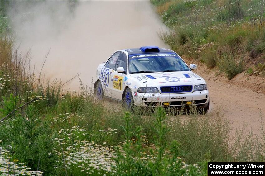 Tim Michel / Bryce Proseus Audi A4 Quattro on SS4, J5 South.