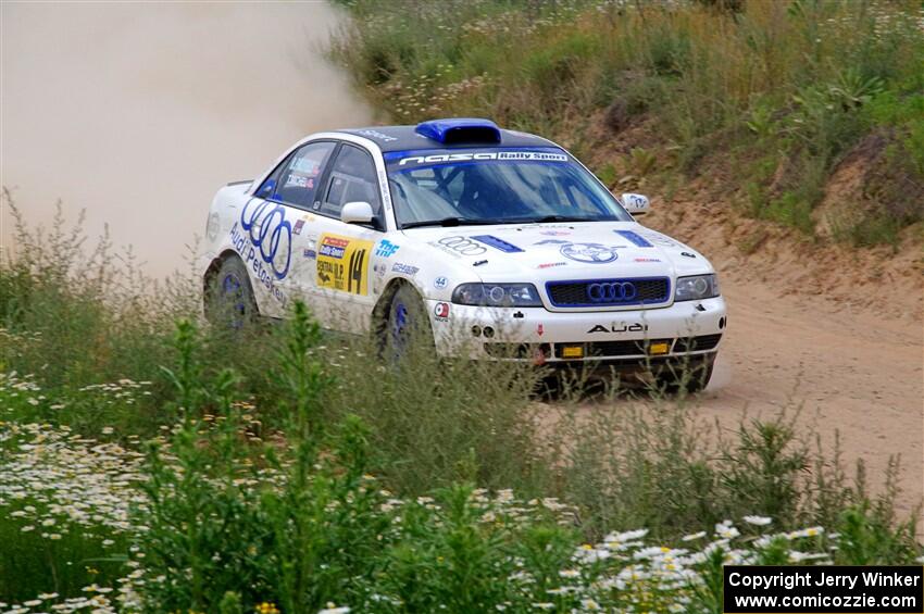 Tim Michel / Bryce Proseus Audi A4 Quattro on SS4, J5 South.