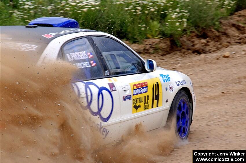 Tim Michel / Bryce Proseus Audi A4 Quattro on SS4, J5 South.