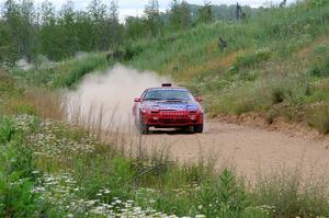 Al Dantes, Jr. / Zach Rondeau Mazda RX-7 LS on SS4, J5 South.