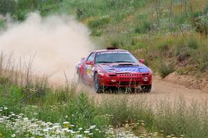 Al Dantes, Jr. / Zach Rondeau Mazda RX-7 LS on SS4, J5 South.