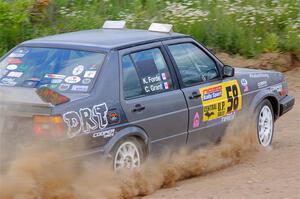 Cory Grant / Kevin Forde VW Jetta on SS4, J5 South.