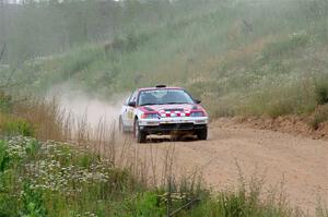 Sean Burke / Max Burke Honda CRX on SS4, J5 South.