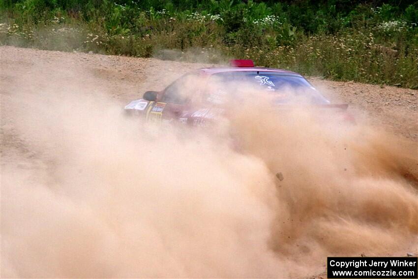 Al Dantes, Jr. / Zach Rondeau Mazda RX-7 LS on SS4, J5 South.