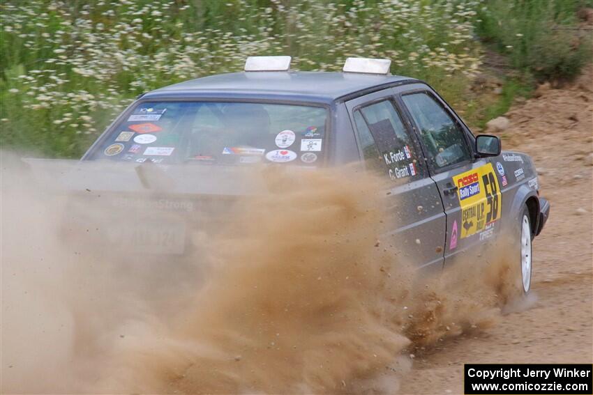 Cory Grant / Kevin Forde VW Jetta on SS4, J5 South.