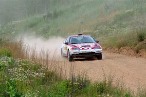 Sean Burke / Max Burke Honda CRX on SS4, J5 South.