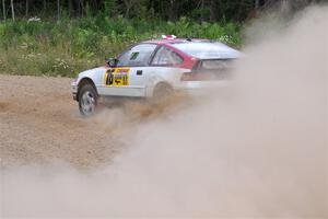 Sean Burke / Max Burke Honda CRX on SS4, J5 South.