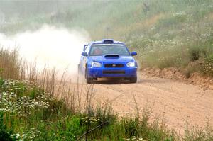 Eric Lind / Alicia Kozakiewicz Subaru WRX STi on SS4, J5 South.