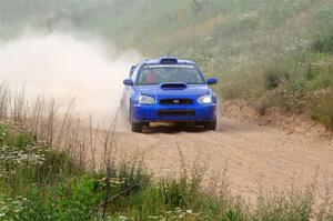 Eric Lind / Alicia Kozakiewicz Subaru WRX STi on SS4, J5 South.