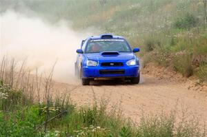 Eric Lind / Alicia Kozakiewicz Subaru WRX STi on SS4, J5 South.