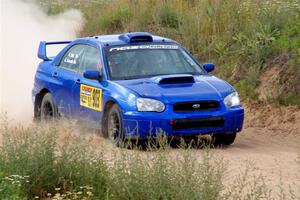 Eric Lind / Alicia Kozakiewicz Subaru WRX STi on SS4, J5 South.