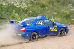 Eric Lind / Alicia Kozakiewicz Subaru WRX STi on SS4, J5 South.