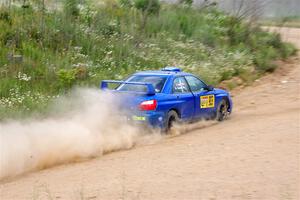 Eric Lind / Alicia Kozakiewicz Subaru WRX STi on SS4, J5 South.