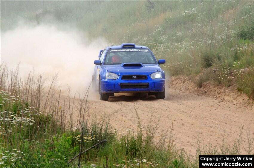 Eric Lind / Alicia Kozakiewicz Subaru WRX STi on SS4, J5 South.