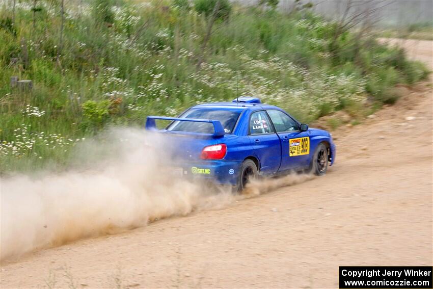 Eric Lind / Alicia Kozakiewicz Subaru WRX STi on SS4, J5 South.