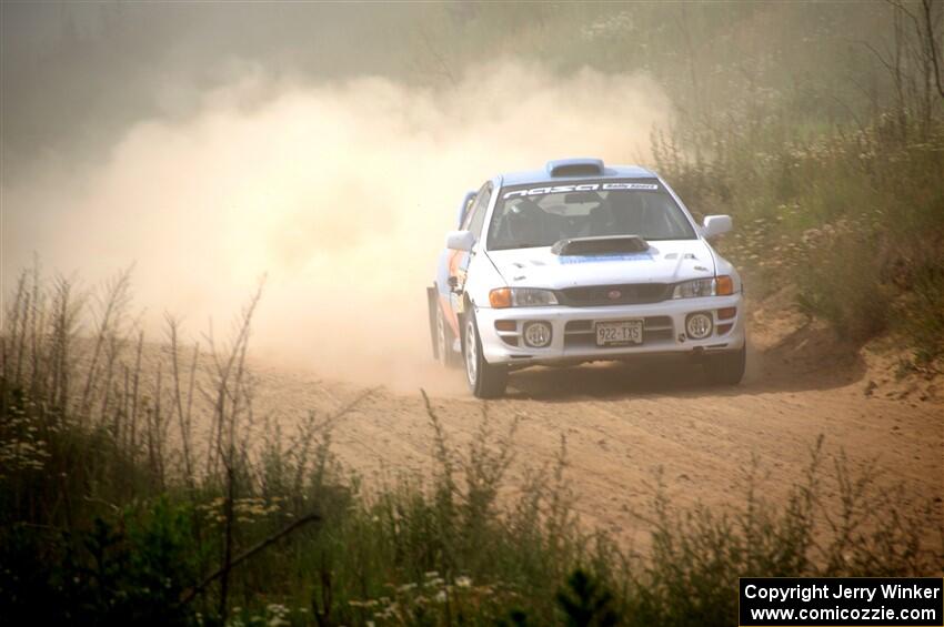 Tyler Matalas / Izaak Degenaer Subaru Impreza LX on SS4, J5 South.