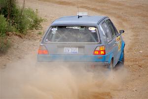 Mark Rokus / Tabitha Lohr VW GTI on SS4, J5 South.