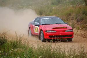 Jason Cook / R.J. Kassel Eagle Talon on SS4, J5 South.